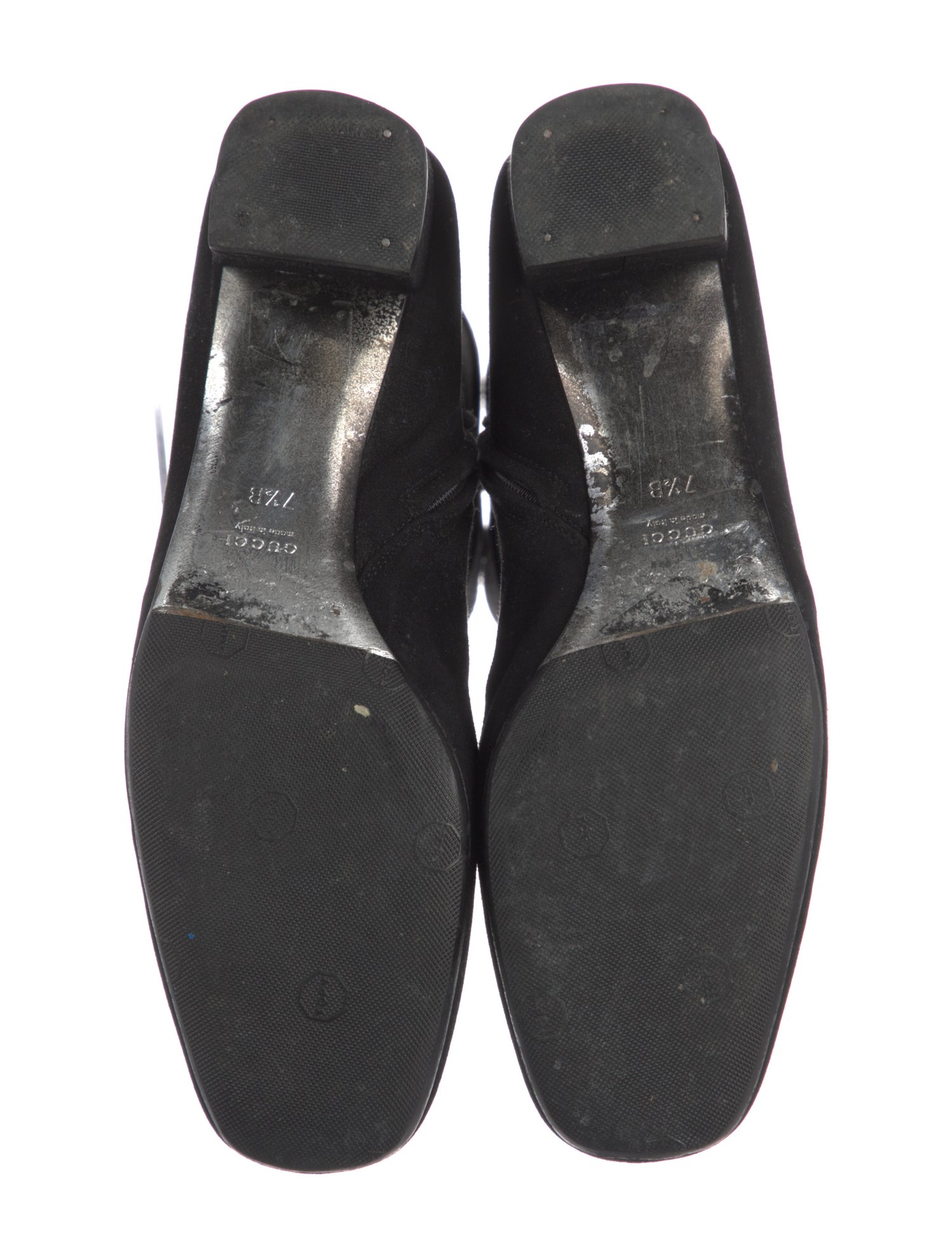 Gucci Suede Riding Boots